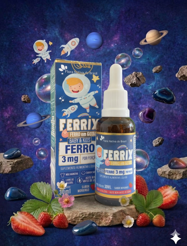 Ferrix Infantil Flora Nativa do Brasil