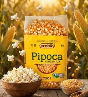 Milho Orgânico para Pipoca - 500g