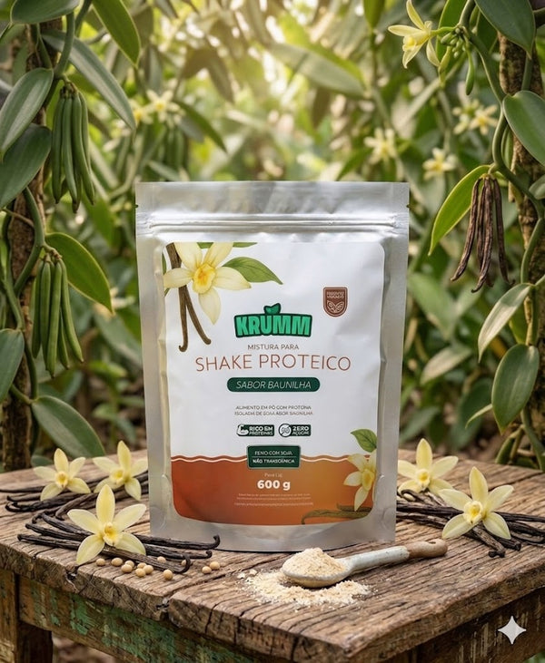 Shake proteico baunilha pacote - Krumm