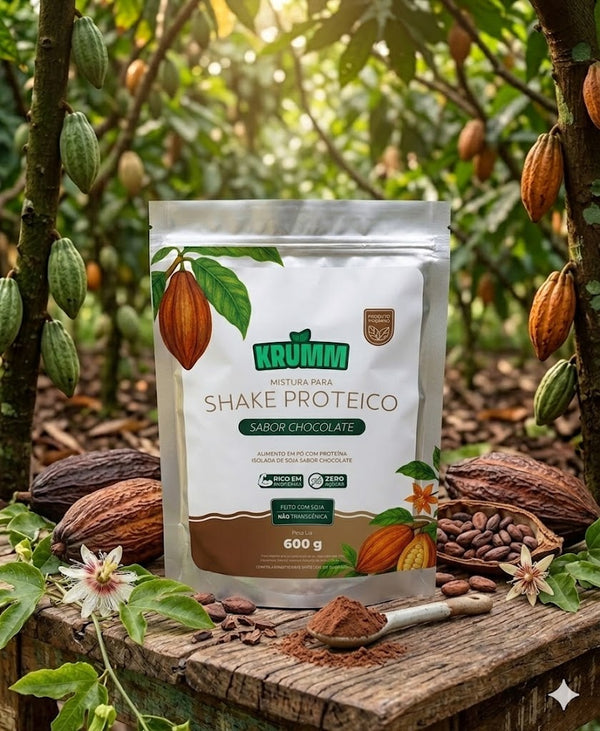 Shake proteico chocolate pacote - Krumm
