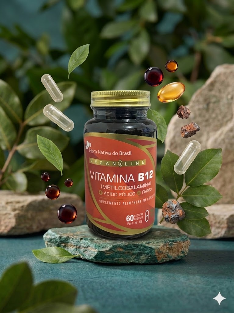 Vitamina B12, Ácido Fólico e Ferro da Flora Nativa