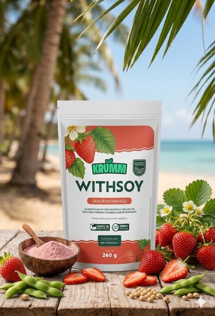 Withsoy morango - krumm